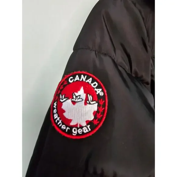 CANADA WEATHER GEAR Puffer Jacket - Quilted Heavyweight Puffer Parka Jacket - Picture 5 of 12